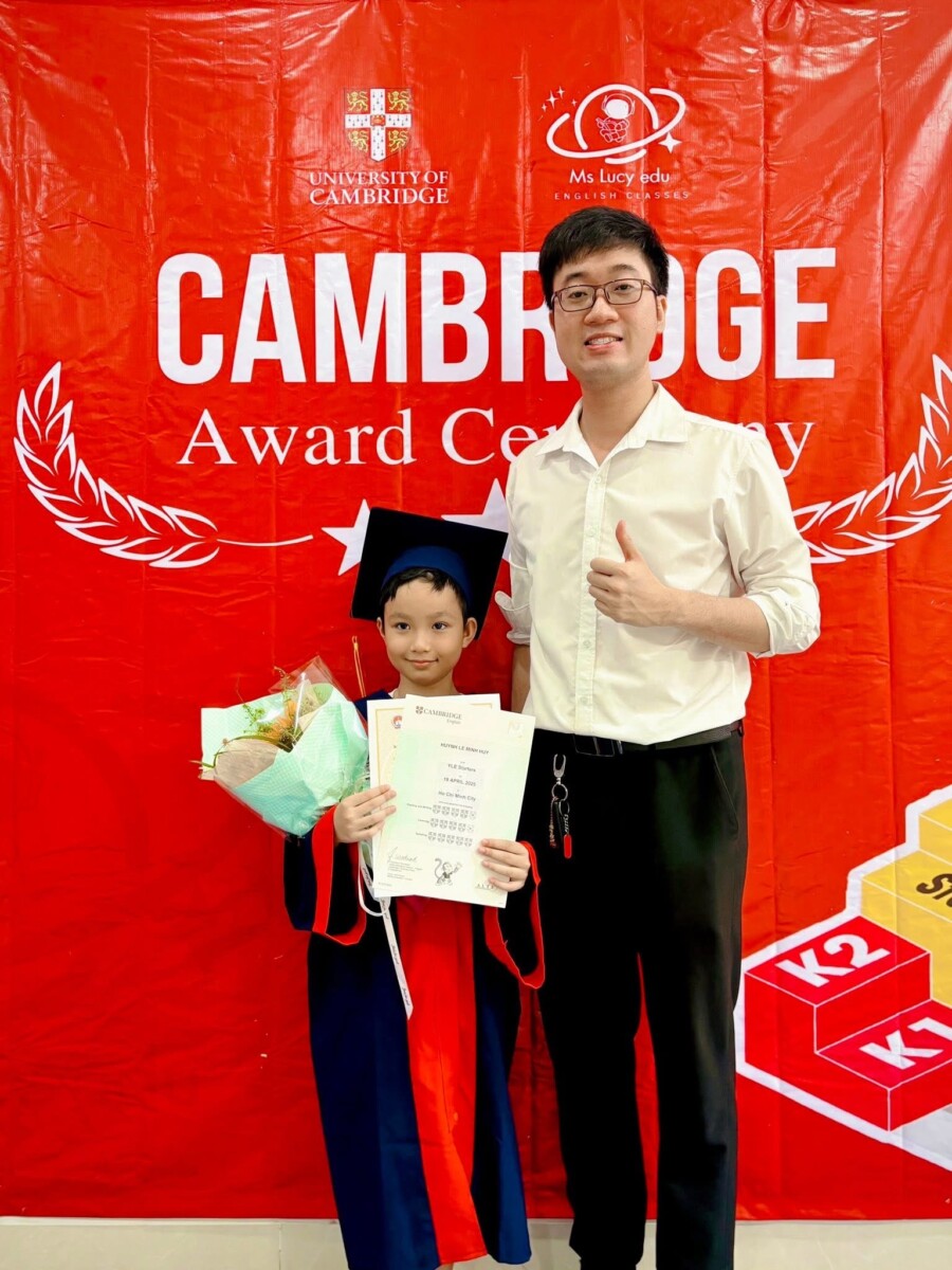 Giáo viên chuẩn Cambridge tại Ms Lucy's English